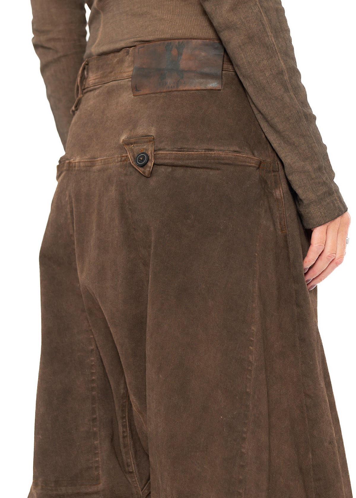 SIGNATURE BALLOON DENIM TROUSER