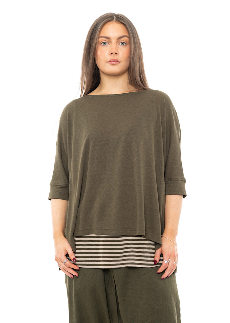 MAMA B TELA L PULLOVER