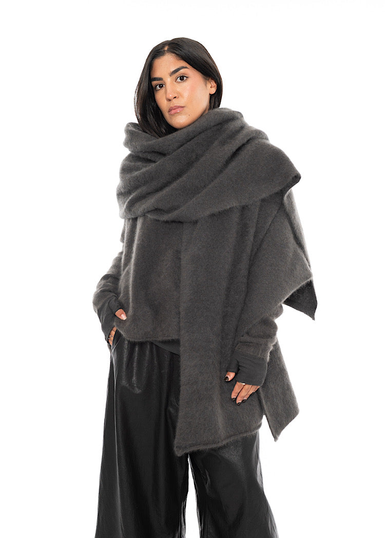 RUNDHOLZ MAINLINE KNITTED SCARF