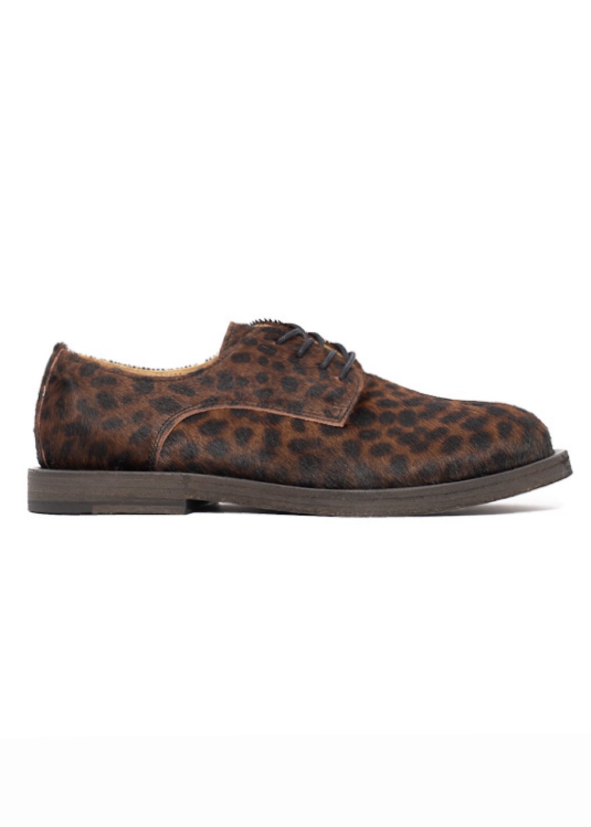 LEOPARD LEATHER SHOE