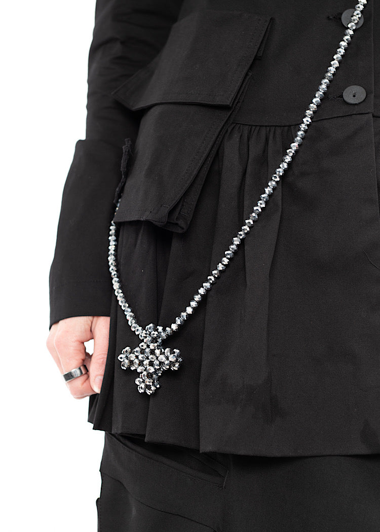 PLU ACROSS EXTRA LONG NECKLACE