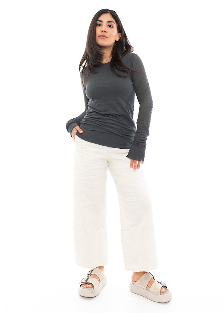 AEQUAMENTE COTTON JERSEY TOP