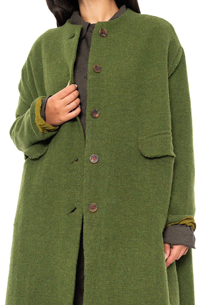 HARRIS TWEED MARINA COAT