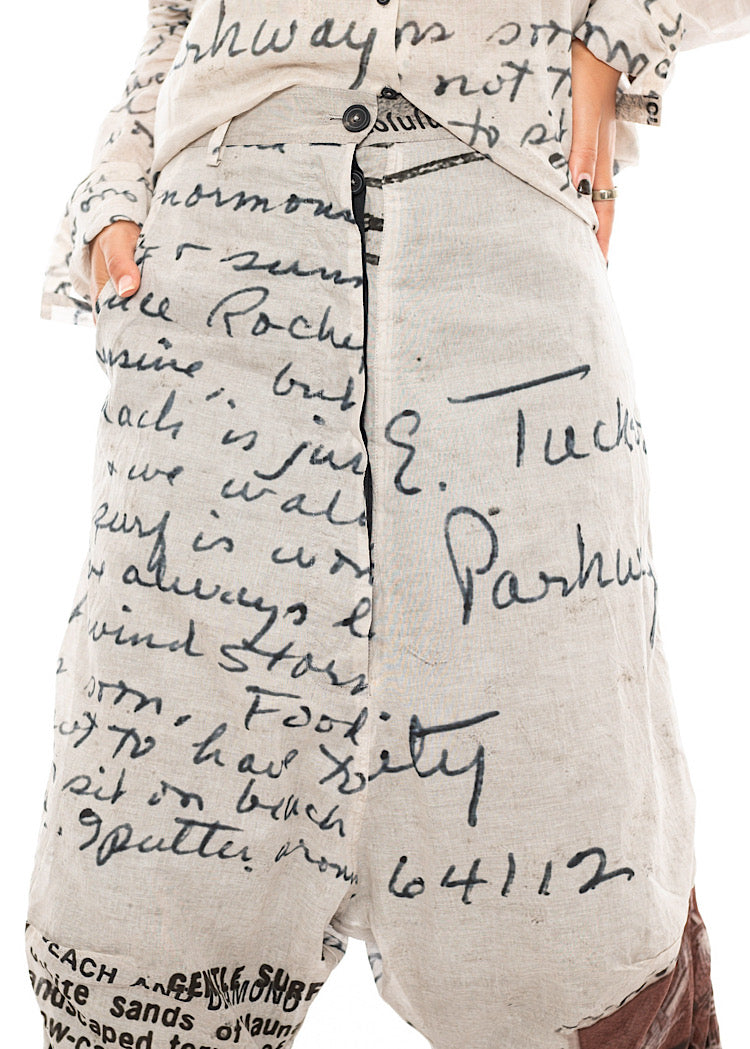 RUNDHOLZ DIP TROUSER