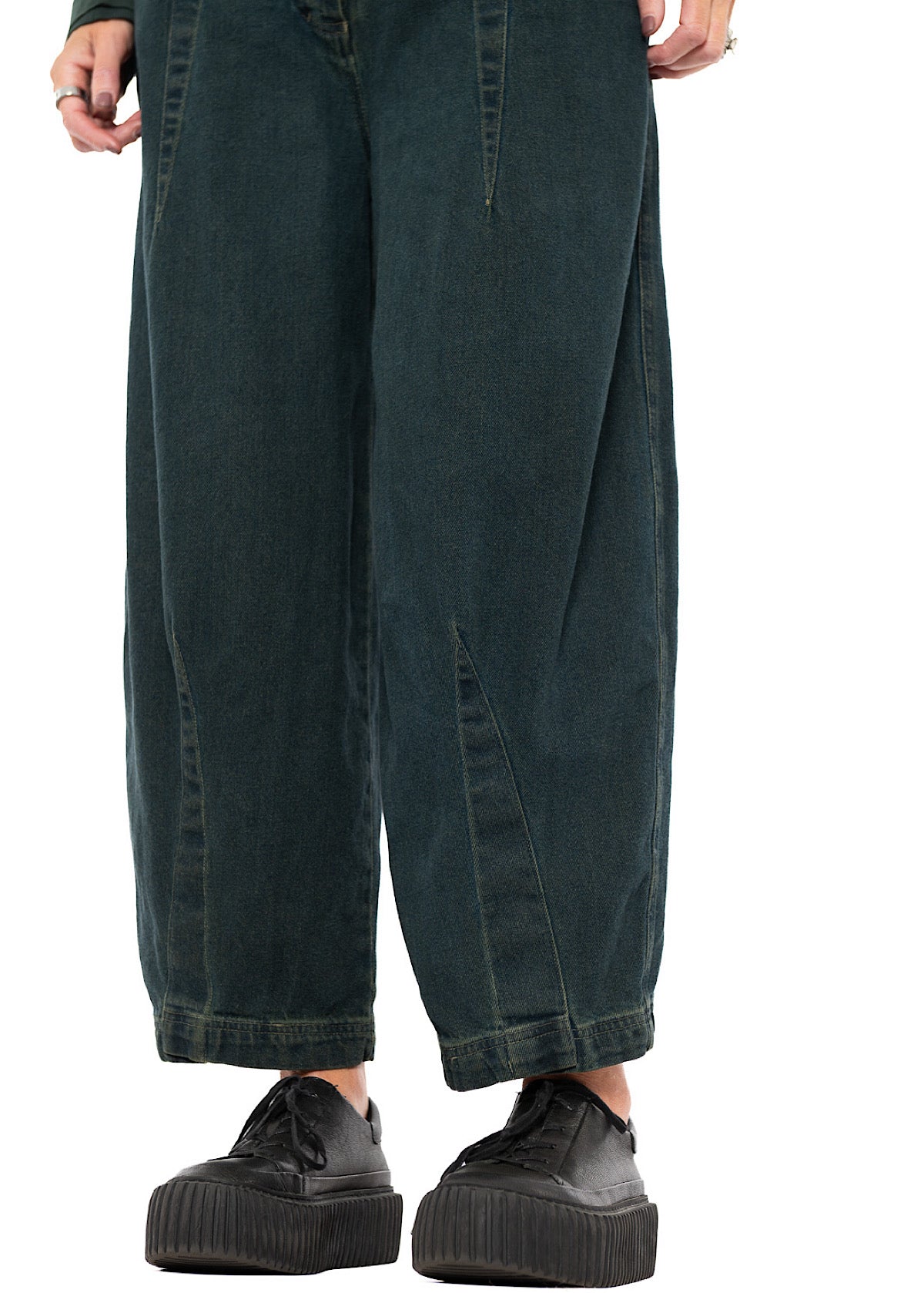 DENIM BALLOON TROUSER