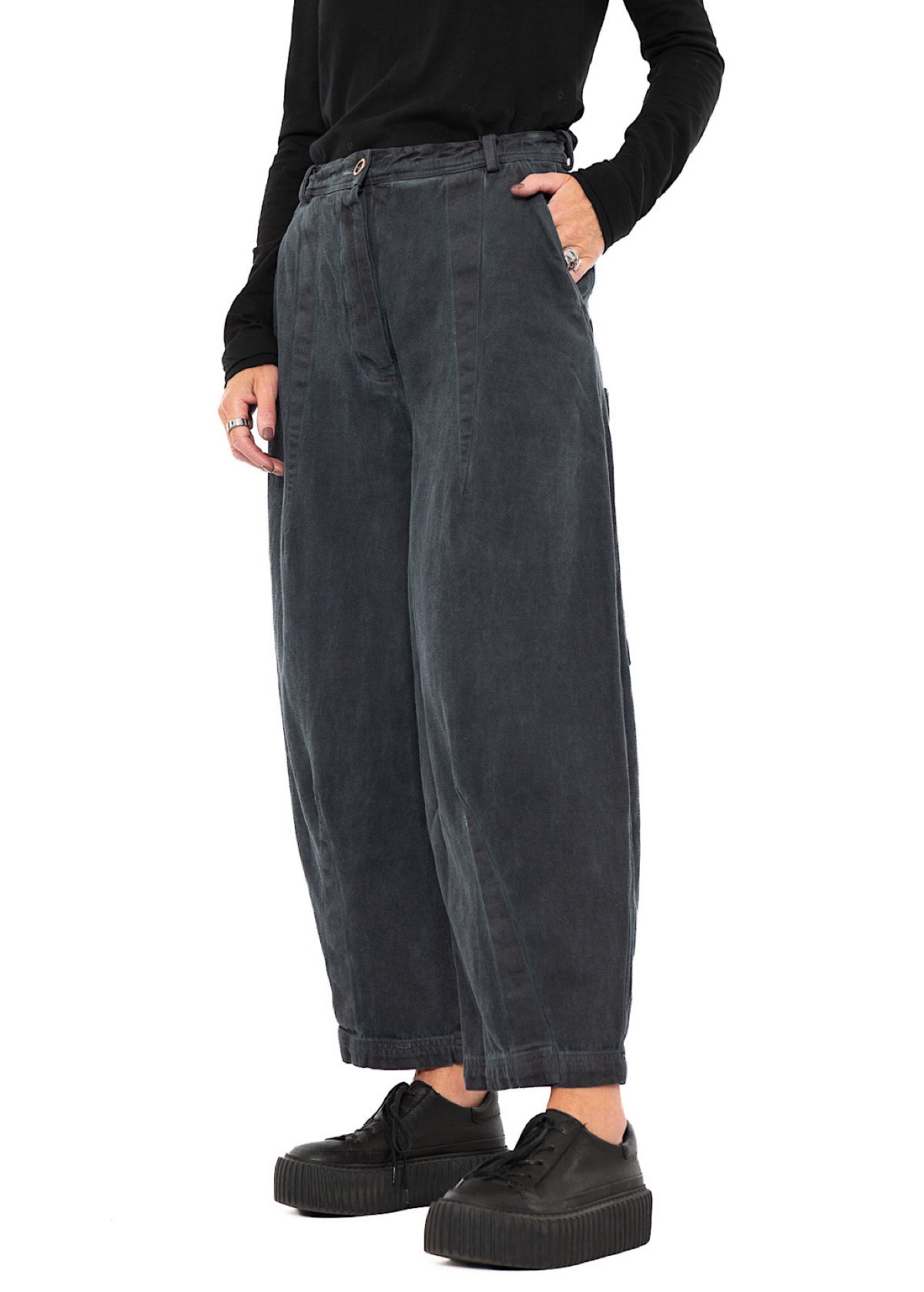DENIM BALLOON TROUSER