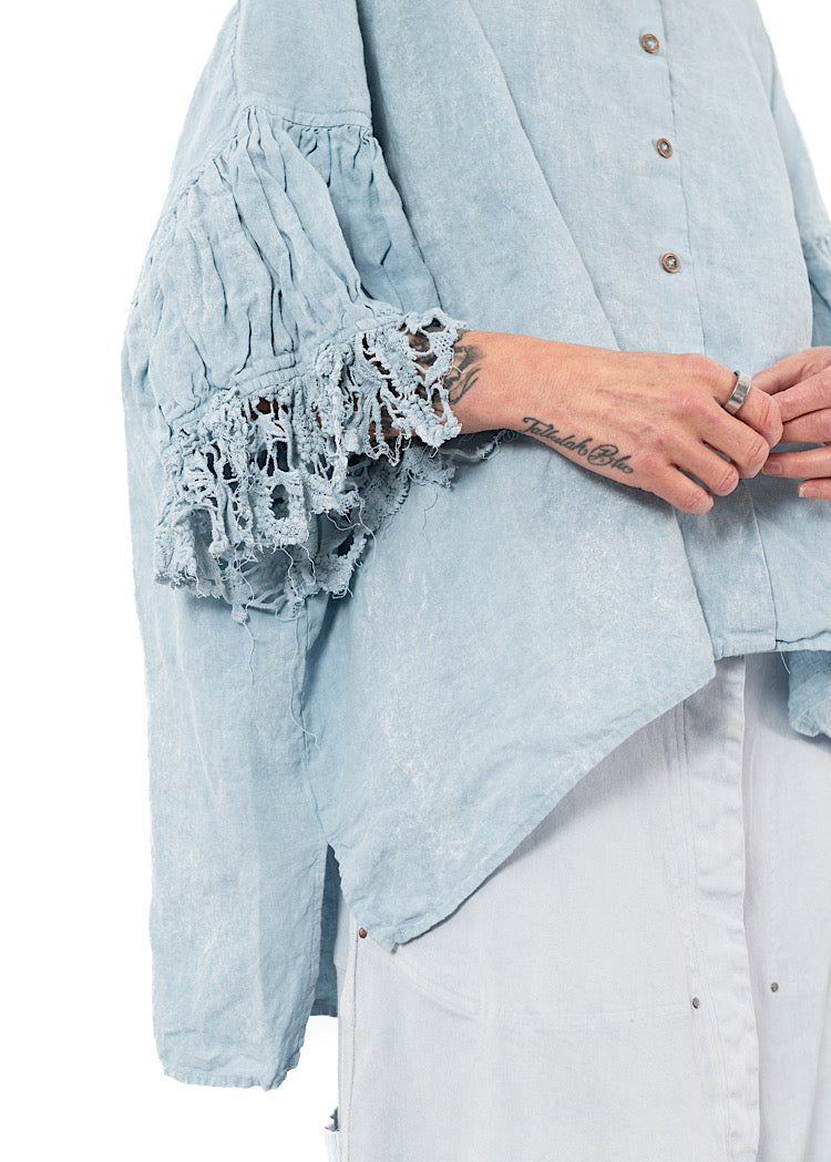 RUNDHOLZ DIP BLOUSE