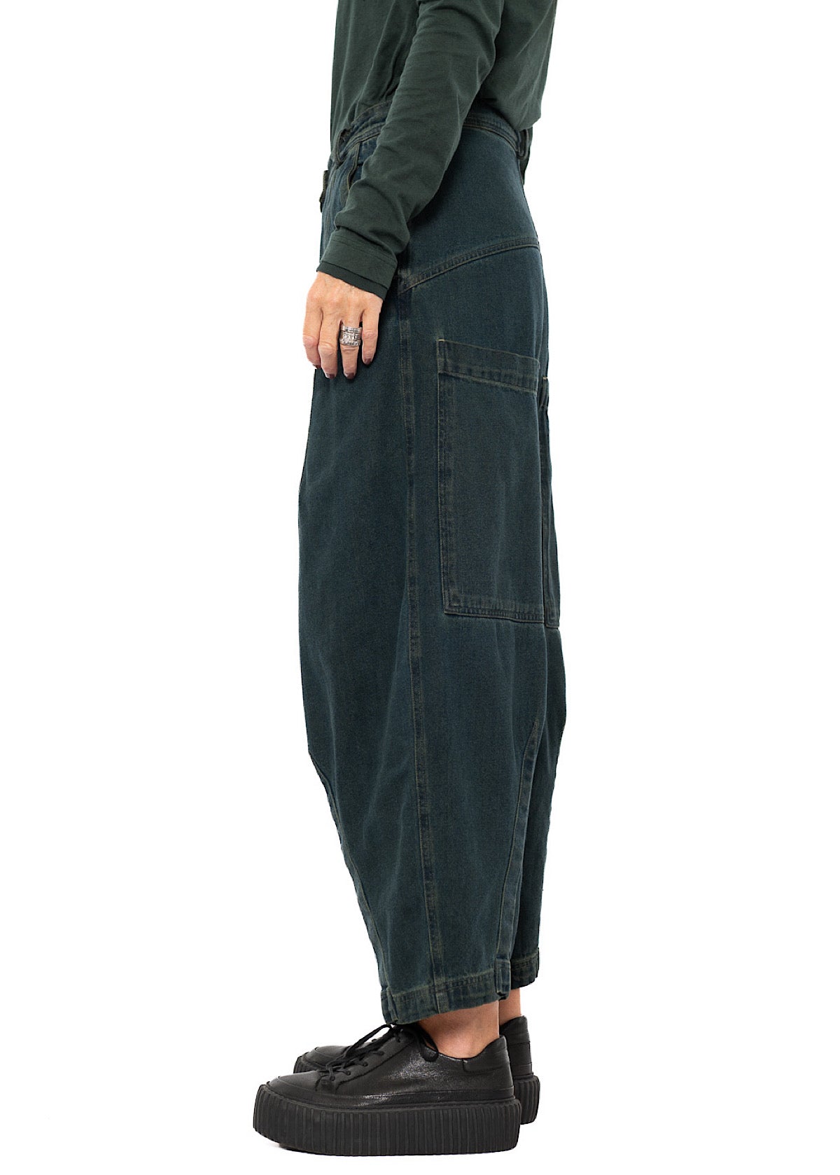 DENIM BALLOON TROUSER