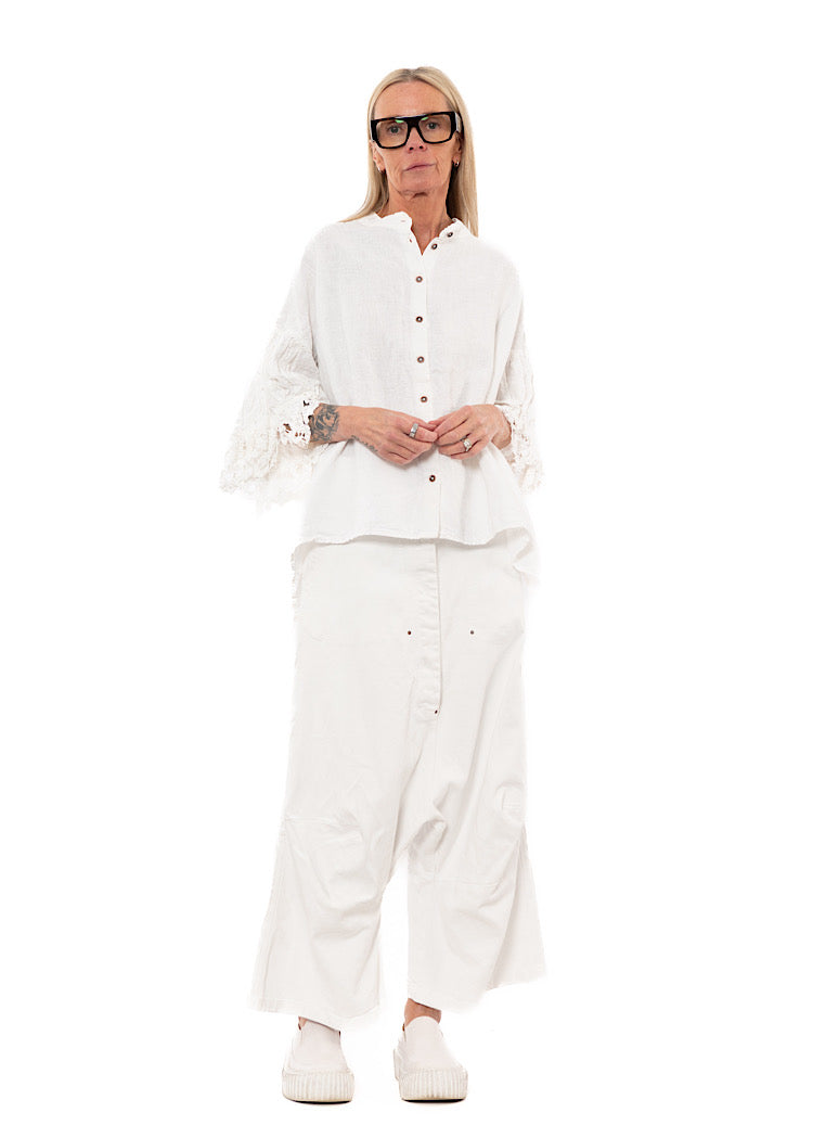 RUNDHOLZ DIP BLOUSE