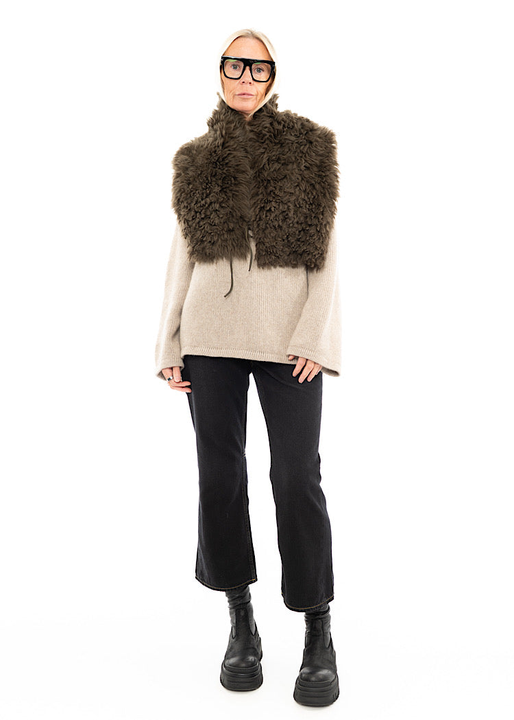 DOM GOOR CURLY SCARF