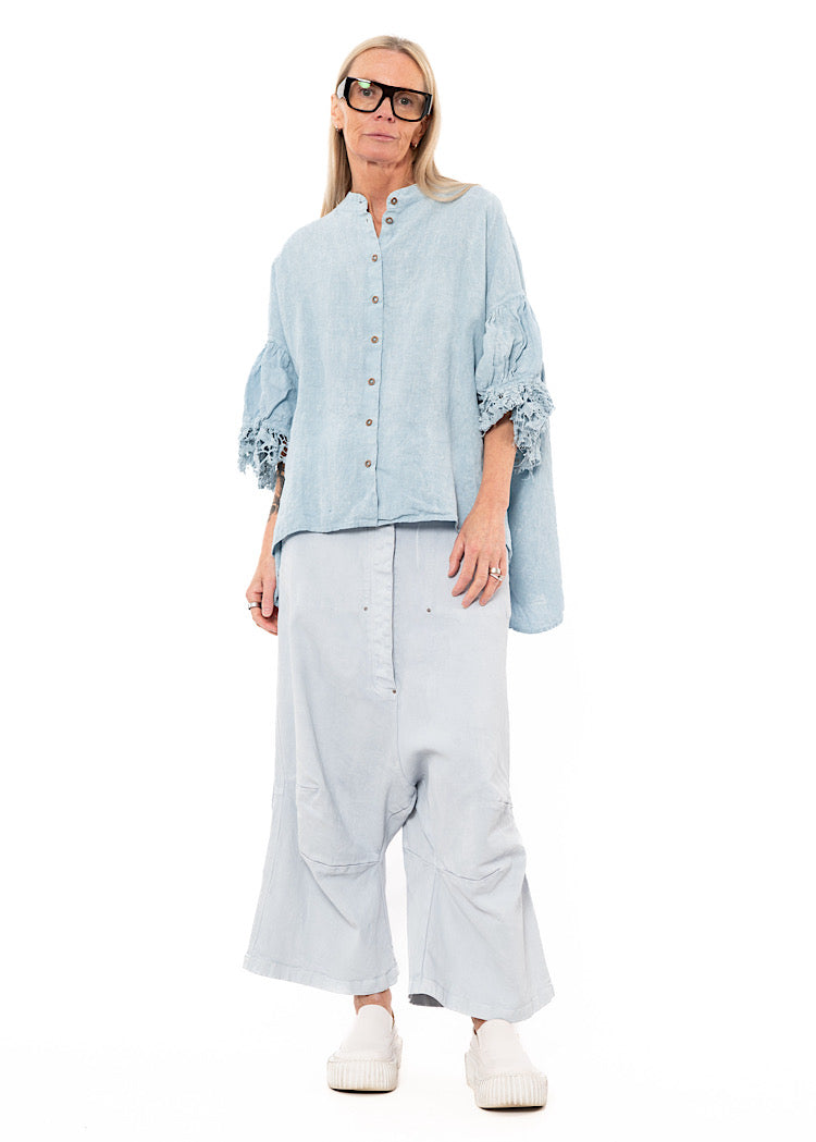 RUNDHOLZ DIP BLOUSE
