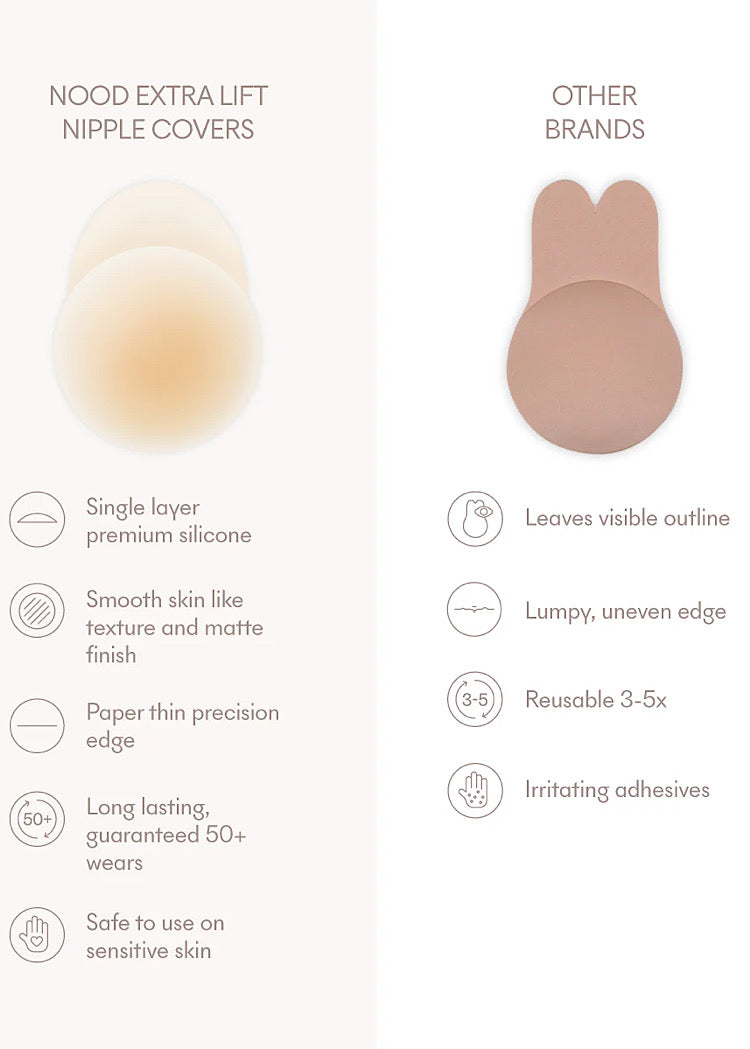 NOOD | NO-SHOW EXTRA LIFT NIPPLE COVERS