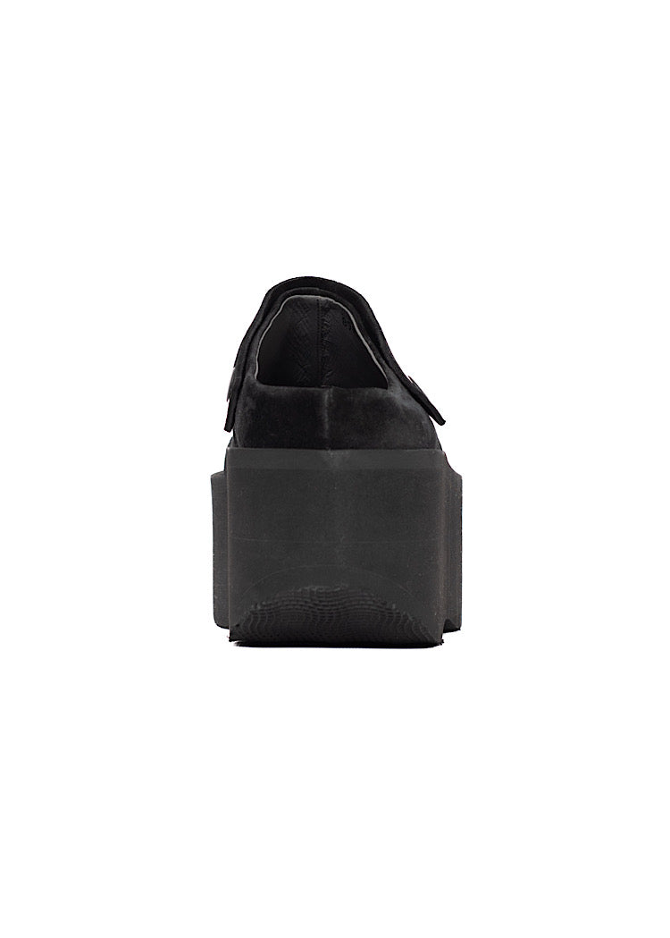 SUEDE PLATFORM CLOG