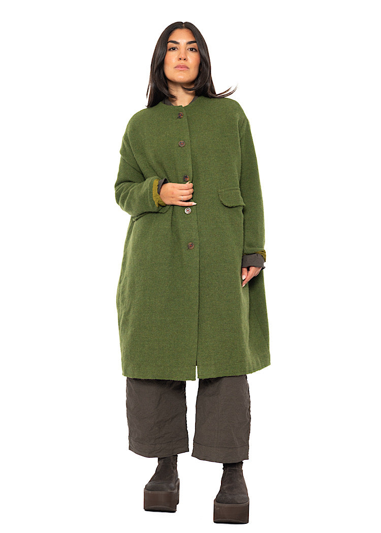 HARRIS TWEED MARINA COAT