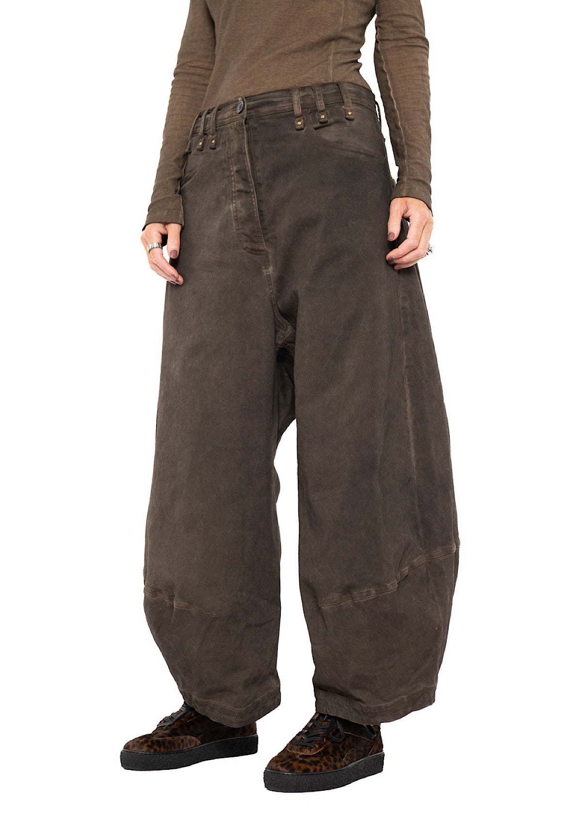 SIGNATURE BALLOON DENIM TROUSER