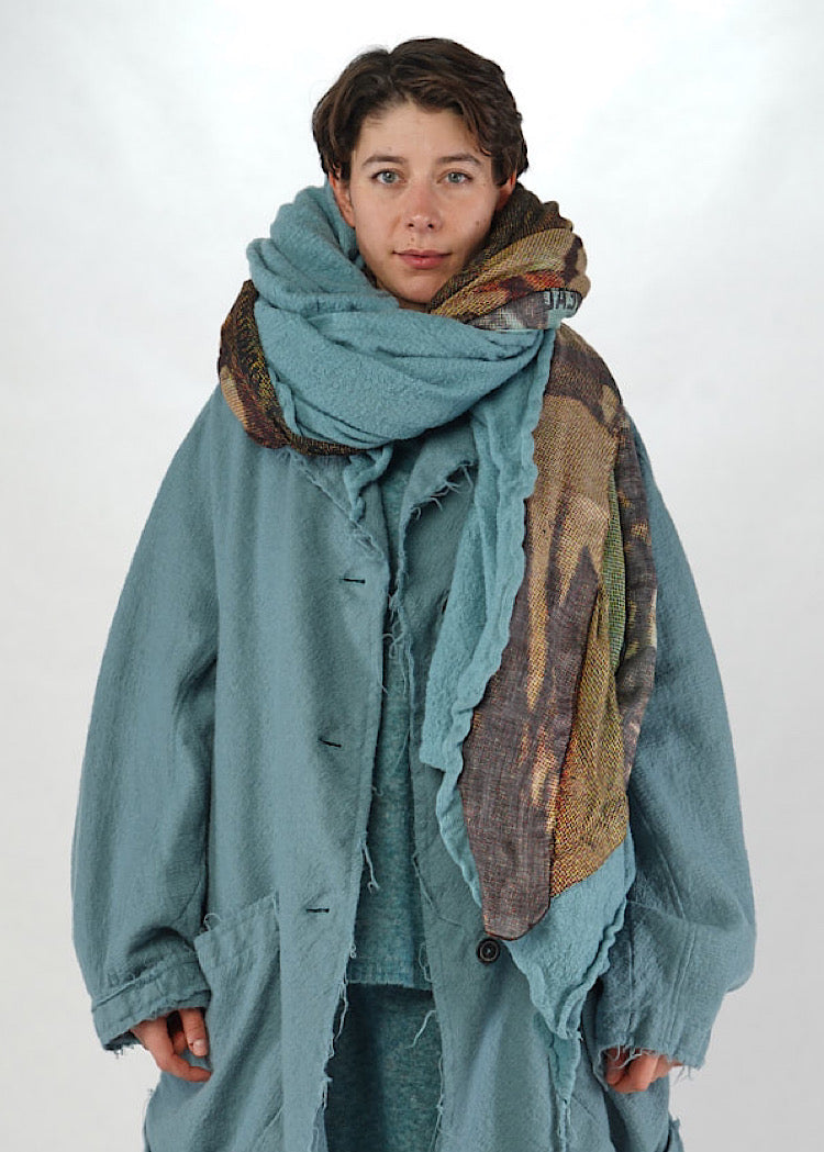 RUNDHOLZ DIP 1/2 SHARER KNITTED SCARF