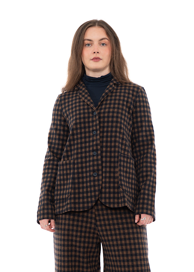 OVERSIZED CHECKED CIMONE JQ JACKET