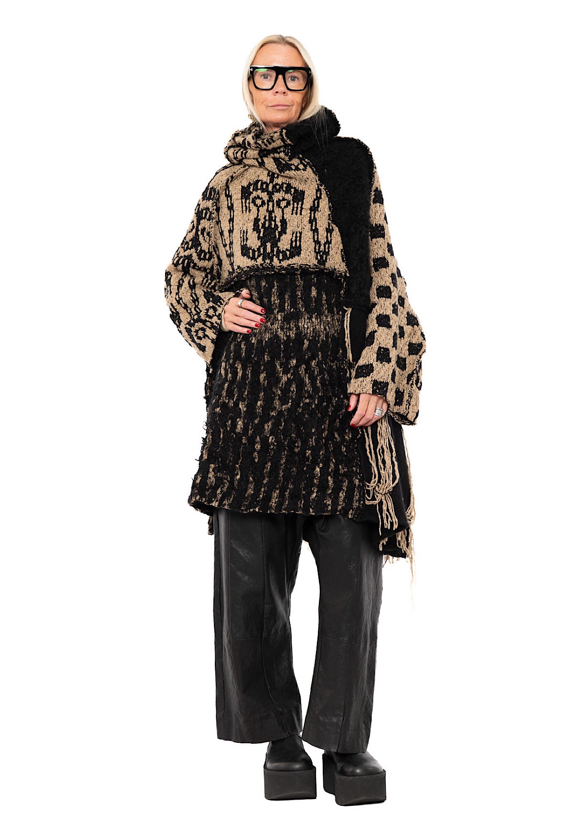 TAPESTRY KNIT TUNIC