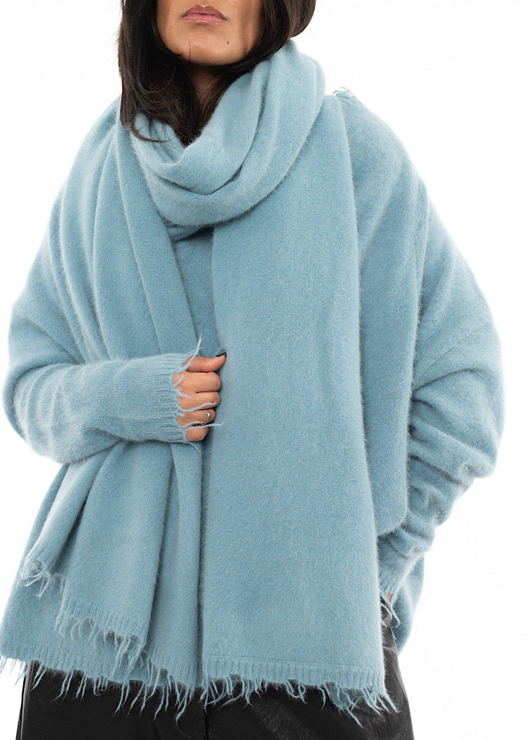 RUNDHOLZ DIP KNITTED SCARF