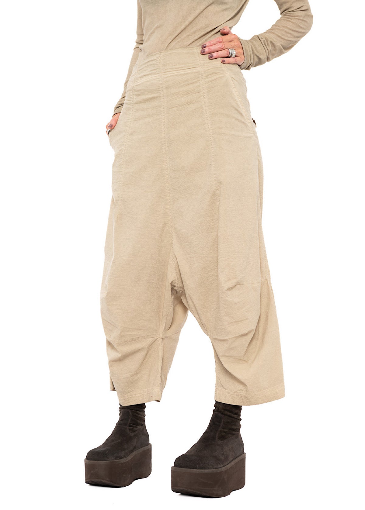 SIGNATURE DROP CROTCH STRETCH TROUSER