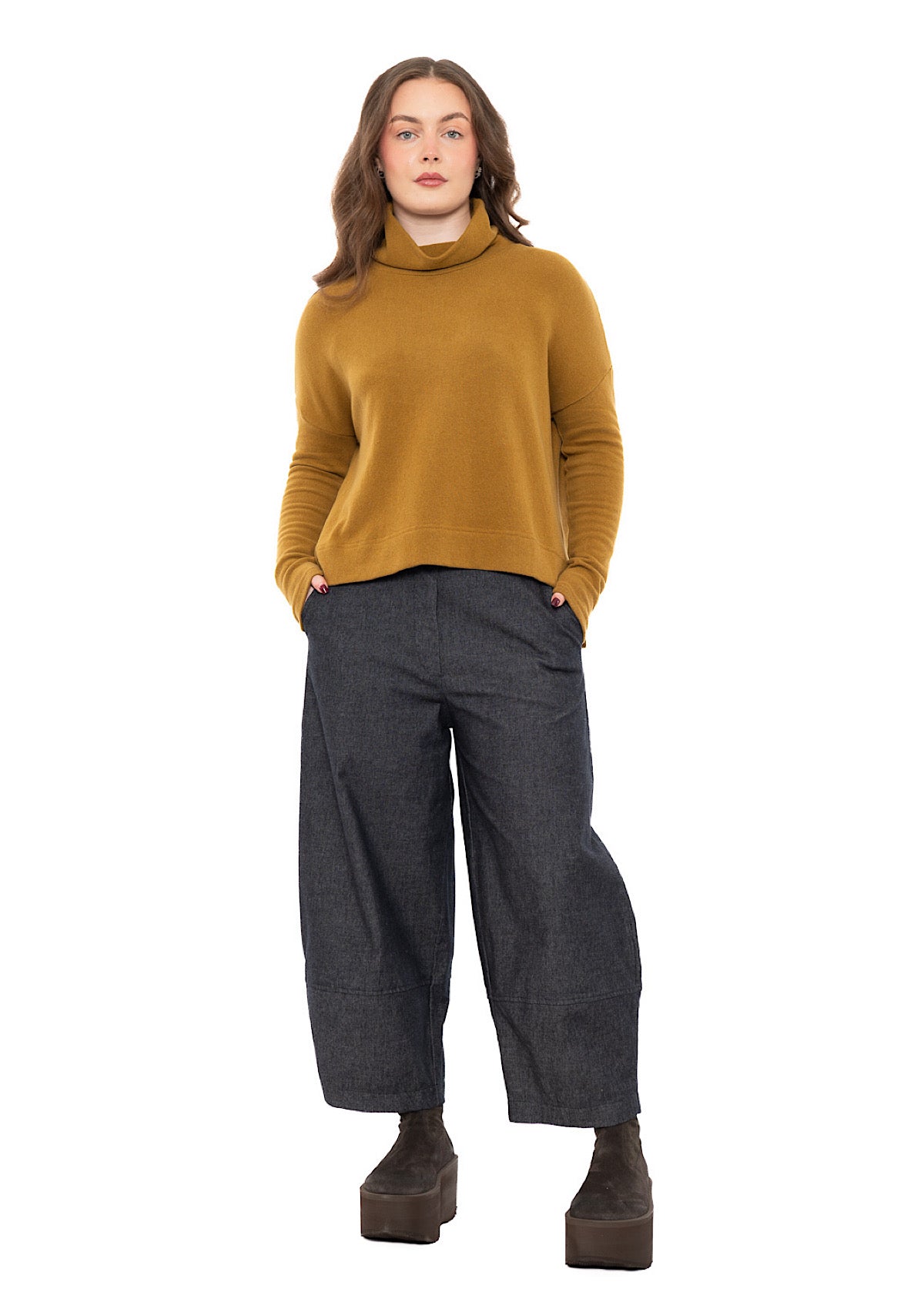 SIGNATURE COTTON-FLEECE MOYET PULLOVER