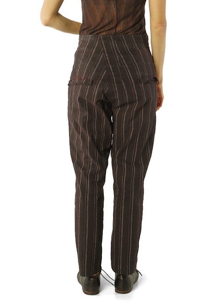 CL TAPERED PINSTRIPE STRETCH TROUSER *UMBRA CLOUD*