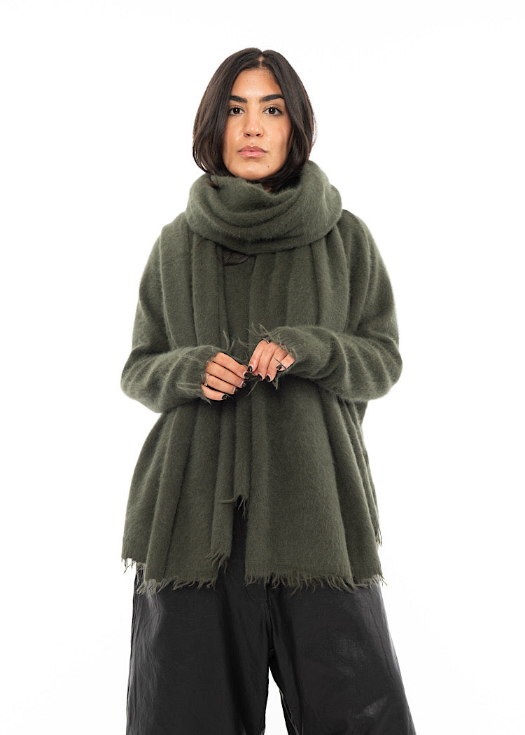 RUNDHOLZ DIP KNITTED SCARF