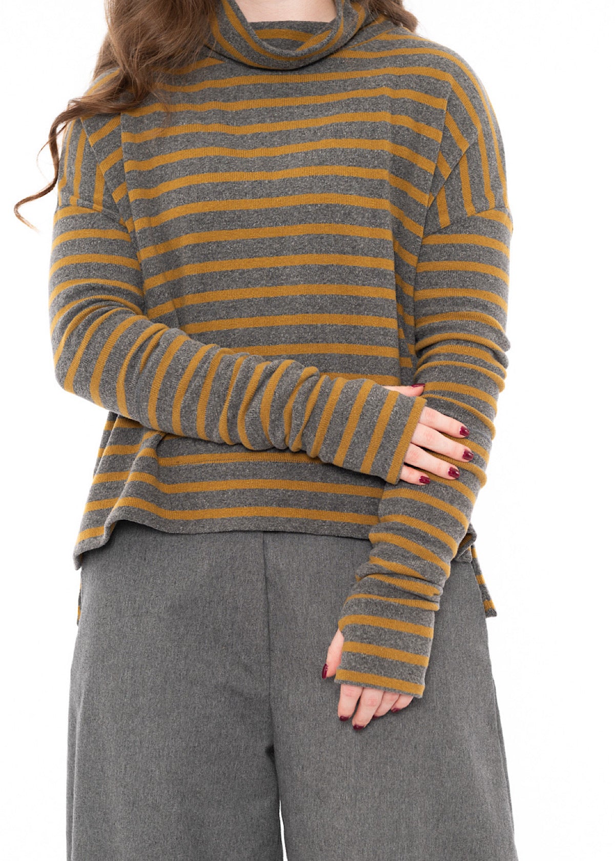 STRIPED SIGNATURE COTTO CUFF