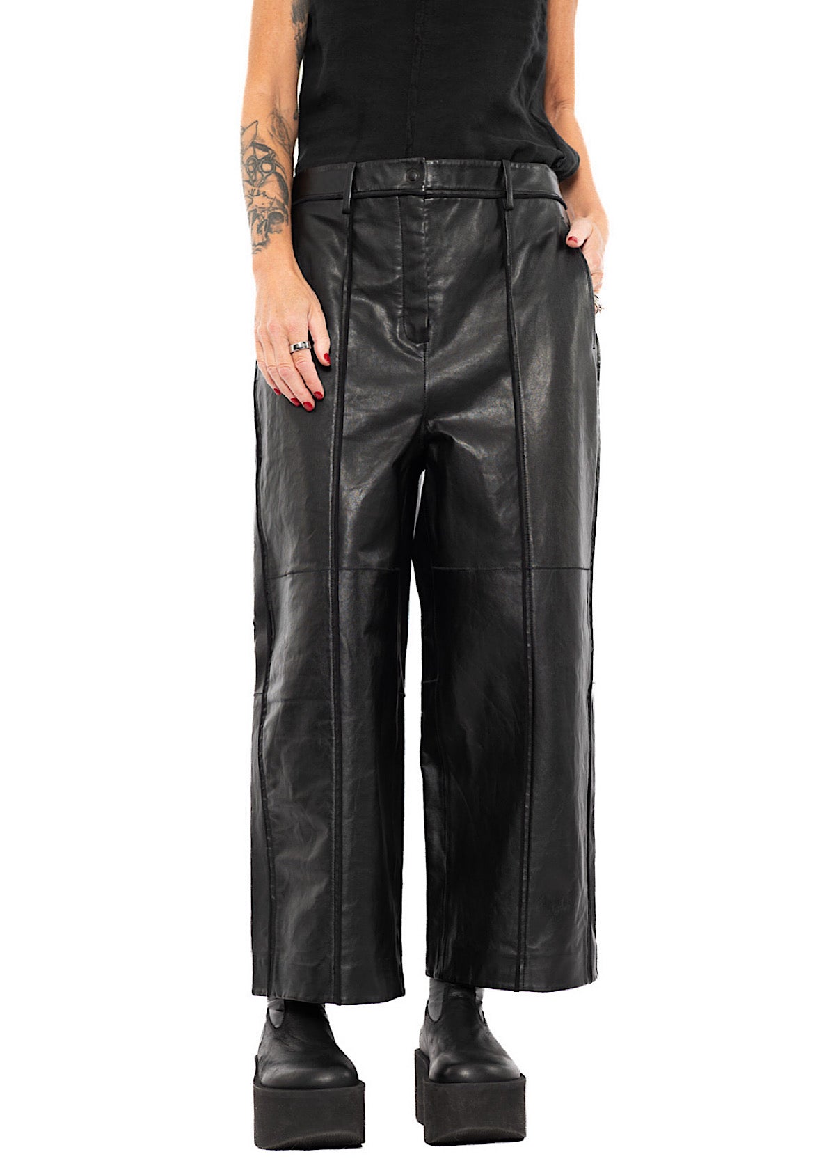 ANNETTE GÖRTZ LEATHER POEM TROUSER