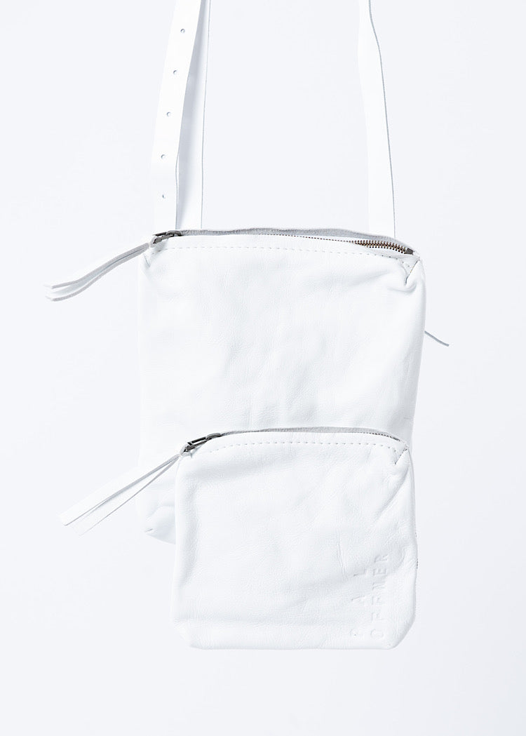 PAL OFFNER LEATHER TWIN POCKET BAG