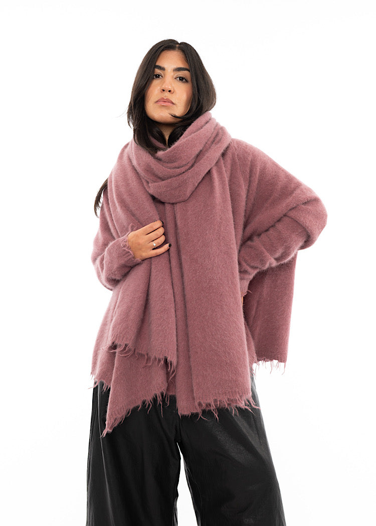 RUNDHOLZ DIP KNITTED SCARF