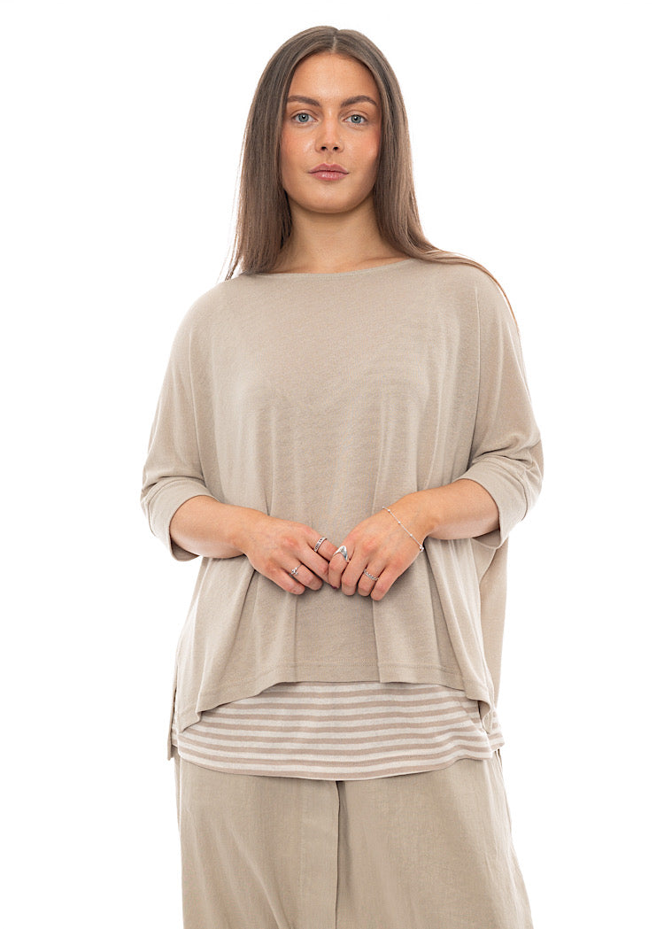 MAMA B TELA L PULLOVER