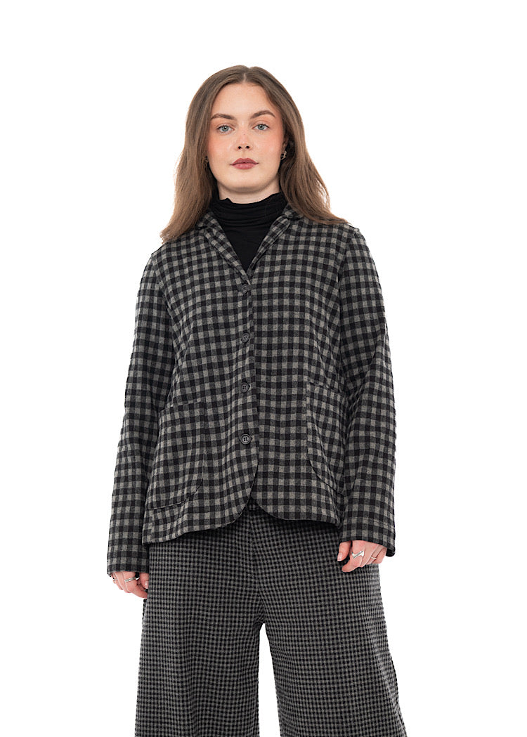 OVERSIZED CHECKED CIMONE JQ JACKET