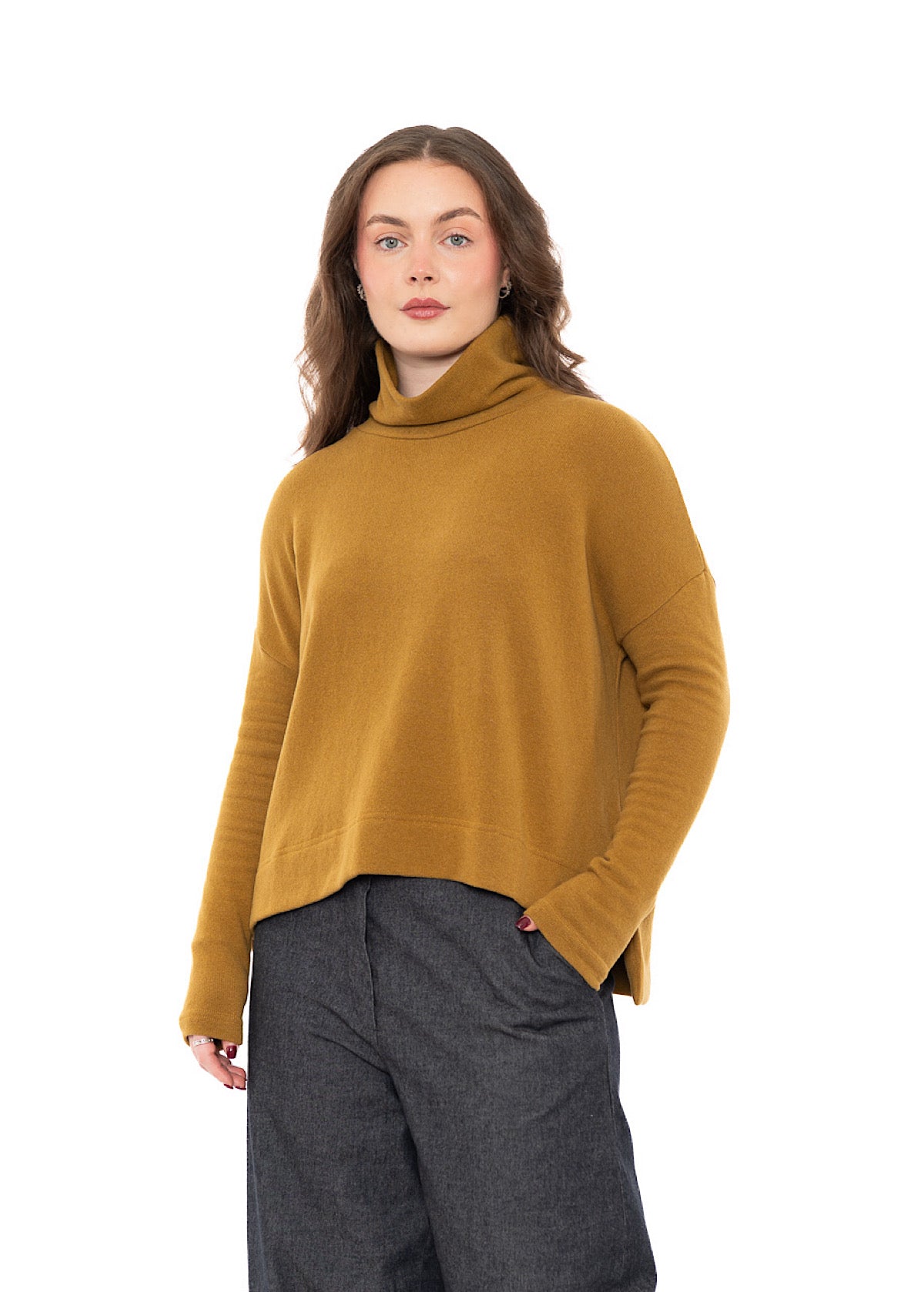 SIGNATURE COTTON-FLEECE MOYET PULLOVER