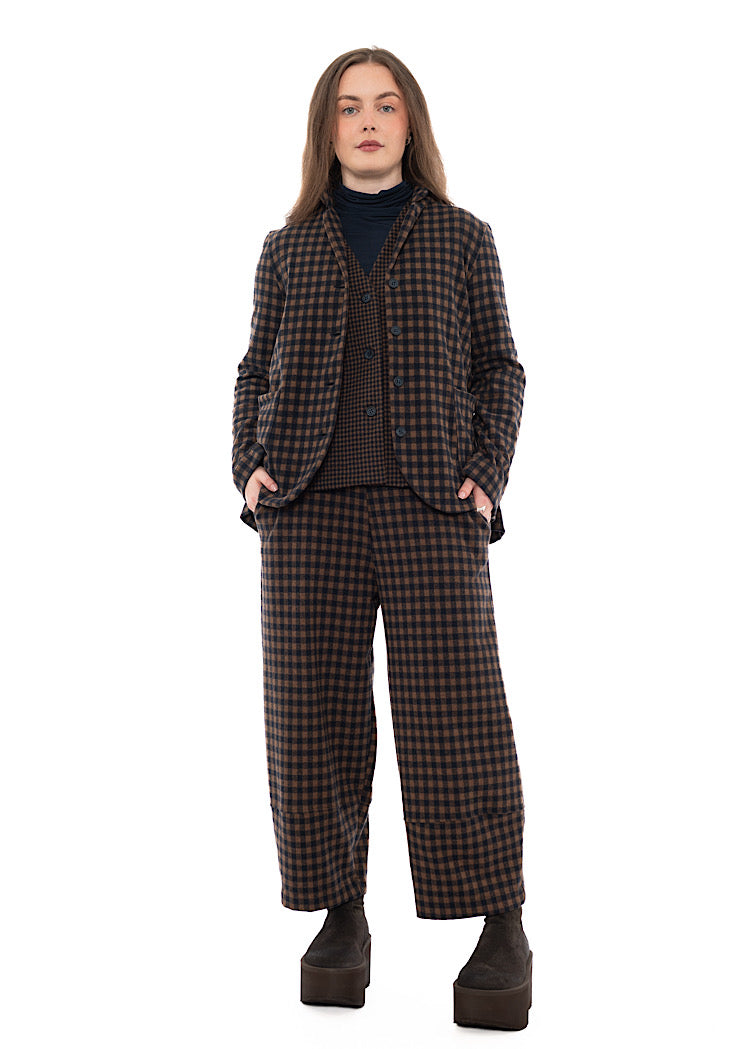 OVERSIZED CHECKED CIMONE JQ JACKET