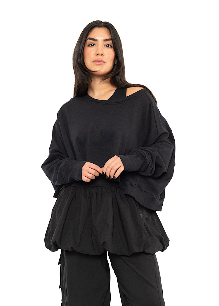 PLU CROPPED PULLOVER