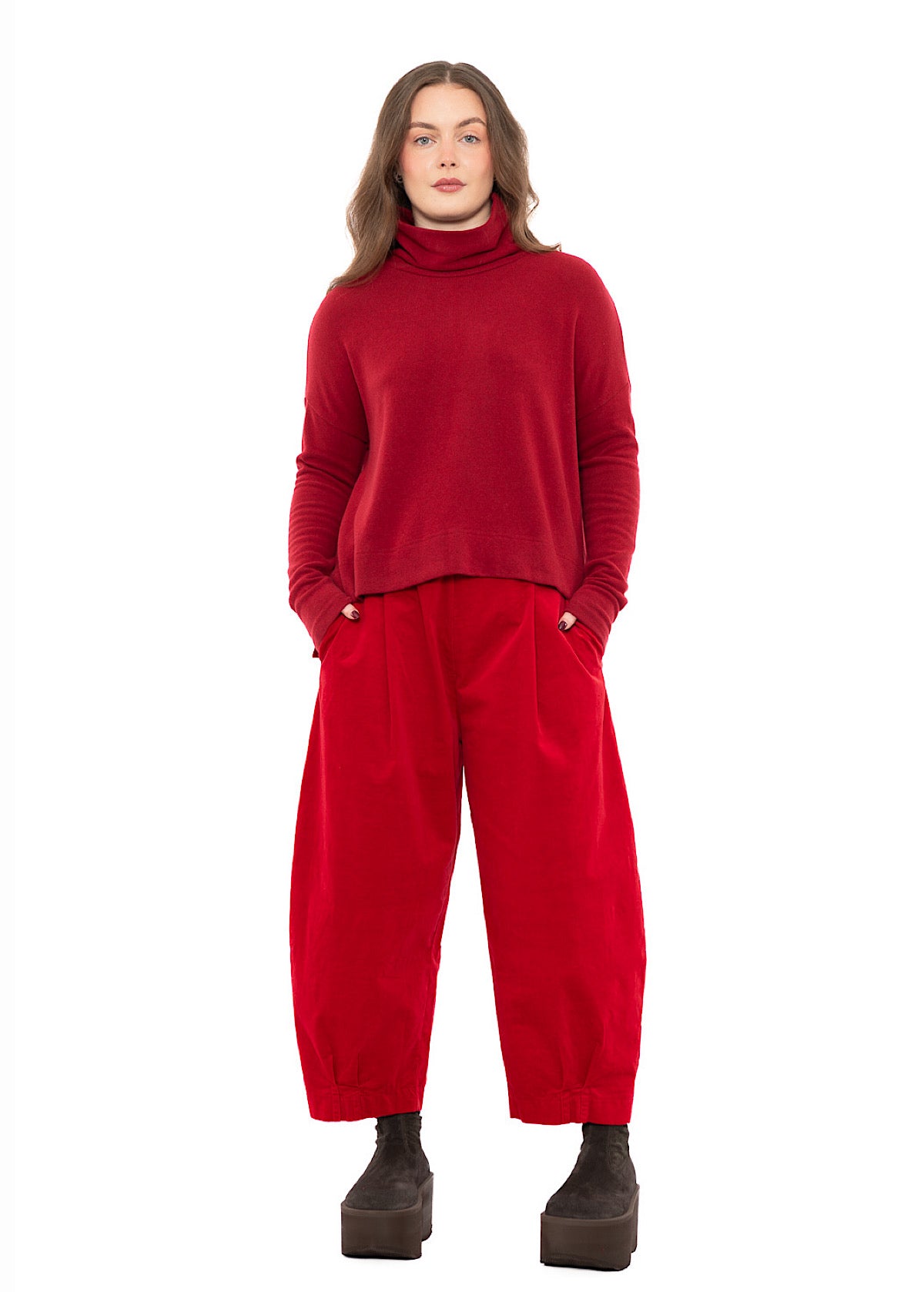 SIGNATURE COTTON-FLEECE MOYET PULLOVER