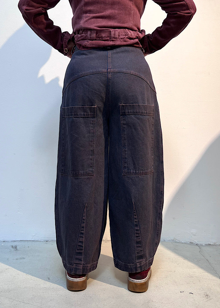 DENIM BALLOON TROUSER *FOREST CLOUD* (Shown in CRY CLOUD)