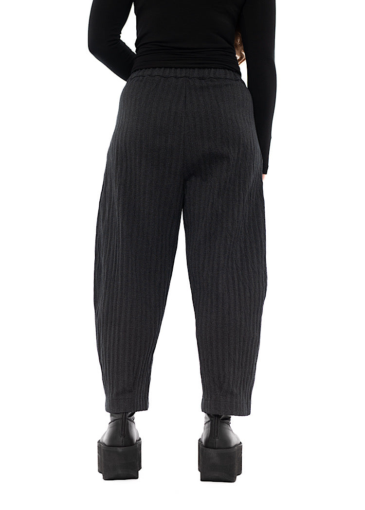 RIBBED BIANCO B TROUSER