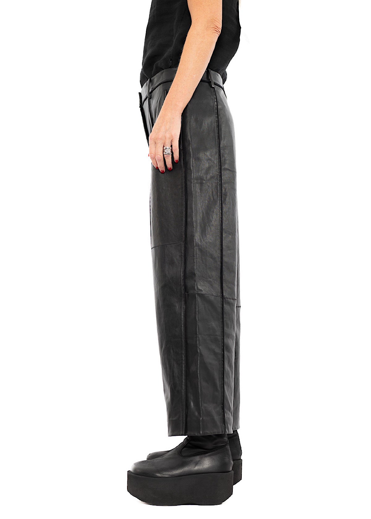 ANNETTE GÖRTZ LEATHER POEM TROUSER