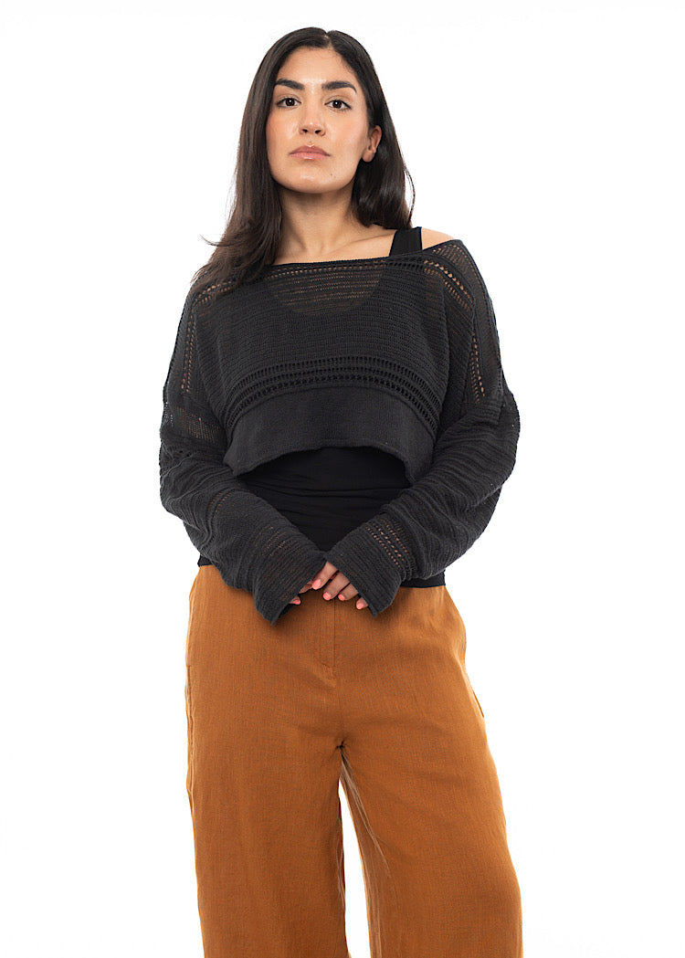 PAL OFFNER CROPPED PULLOVER
