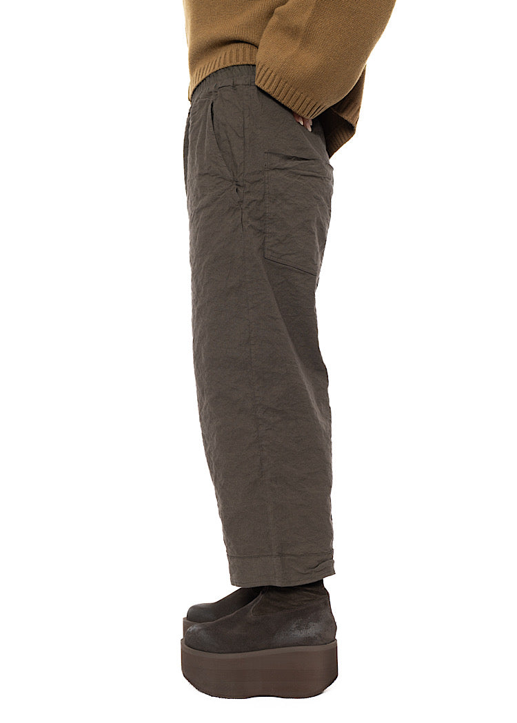 SIGNATURE CRINKLE STRAIGHT LEG TROUSER