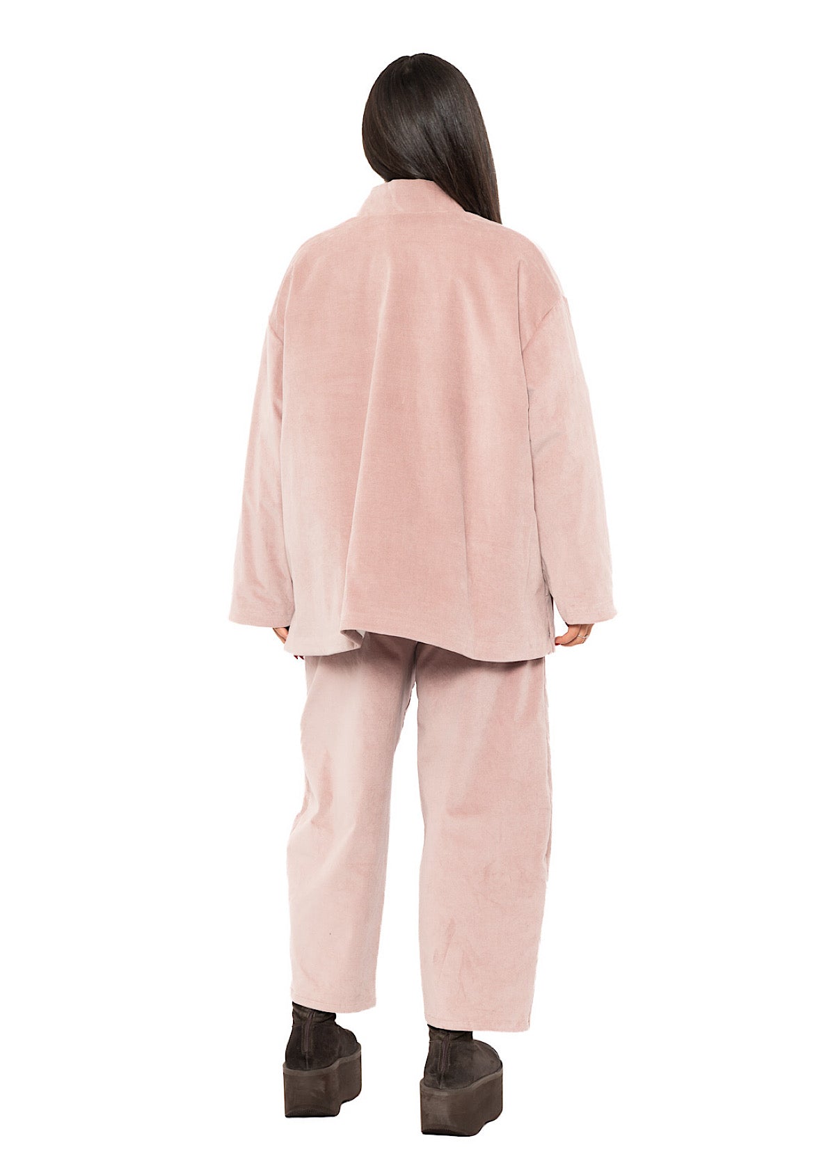 RELAXED VELVET EVELINE JACKET