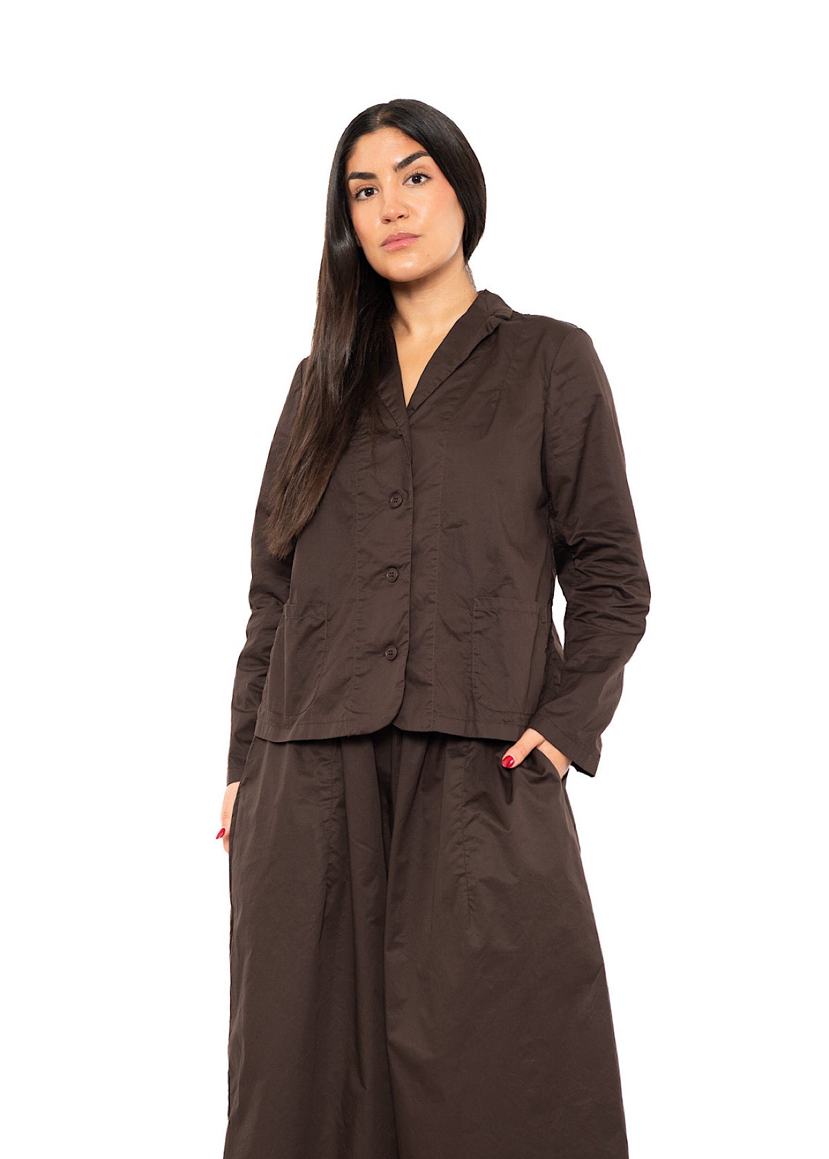 BOXY LIGHTWEIGHT COTTON JACKET