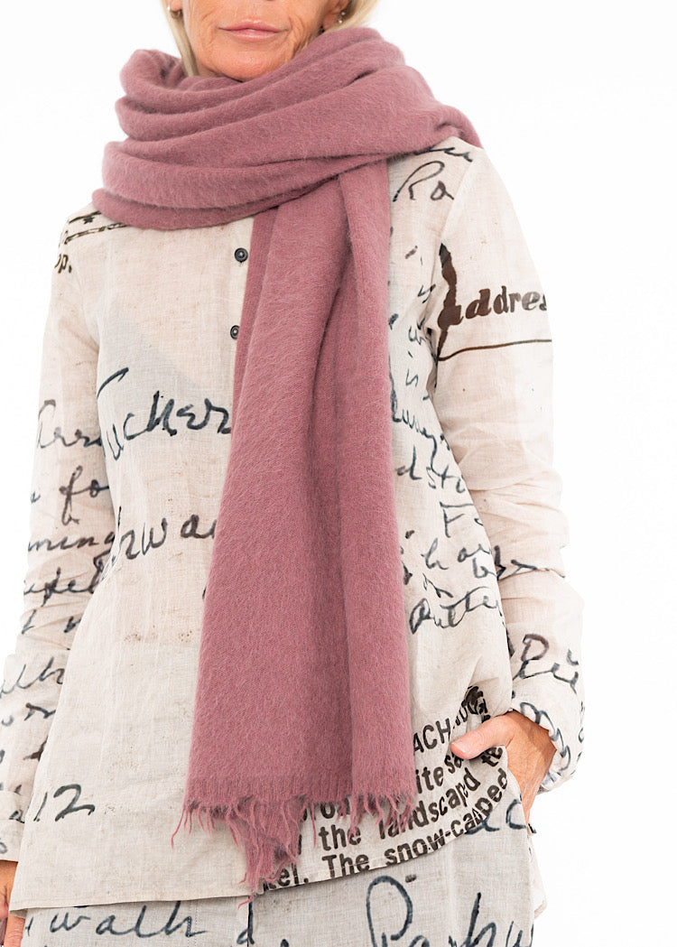 RUNDHOLZ DIP 1/3 SHARER KNITTED SCARF