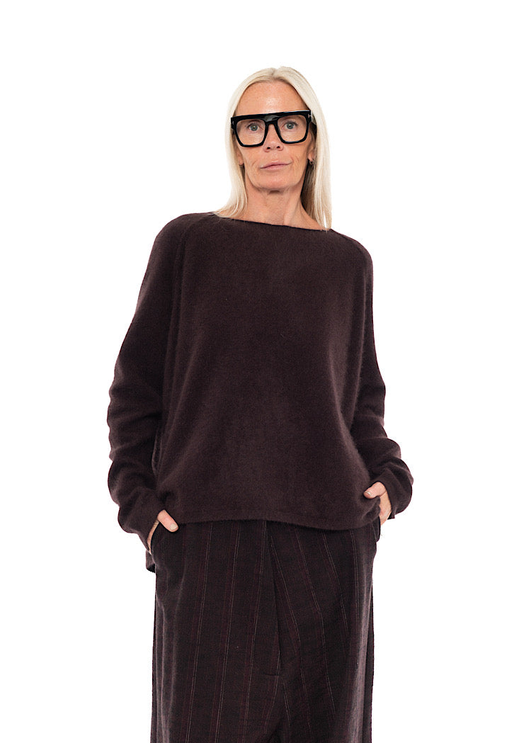 SIGNATURE RACCOON HAIR KNIT