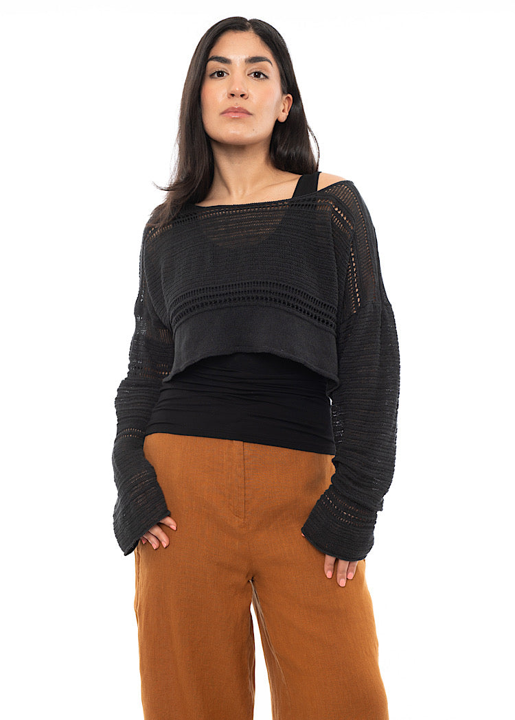 PAL OFFNER CROPPED PULLOVER