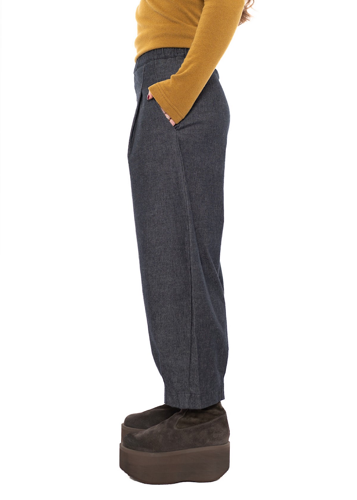 DENIM BIANCO D TROUSER