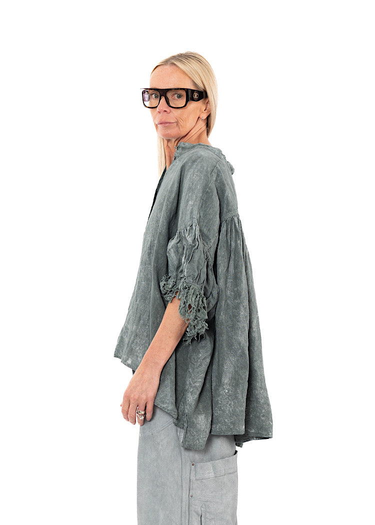 RUNDHOLZ DIP BLOUSE