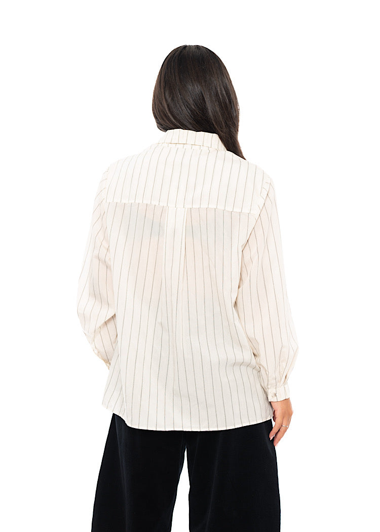 PINSTRIPE AMY SHIRT